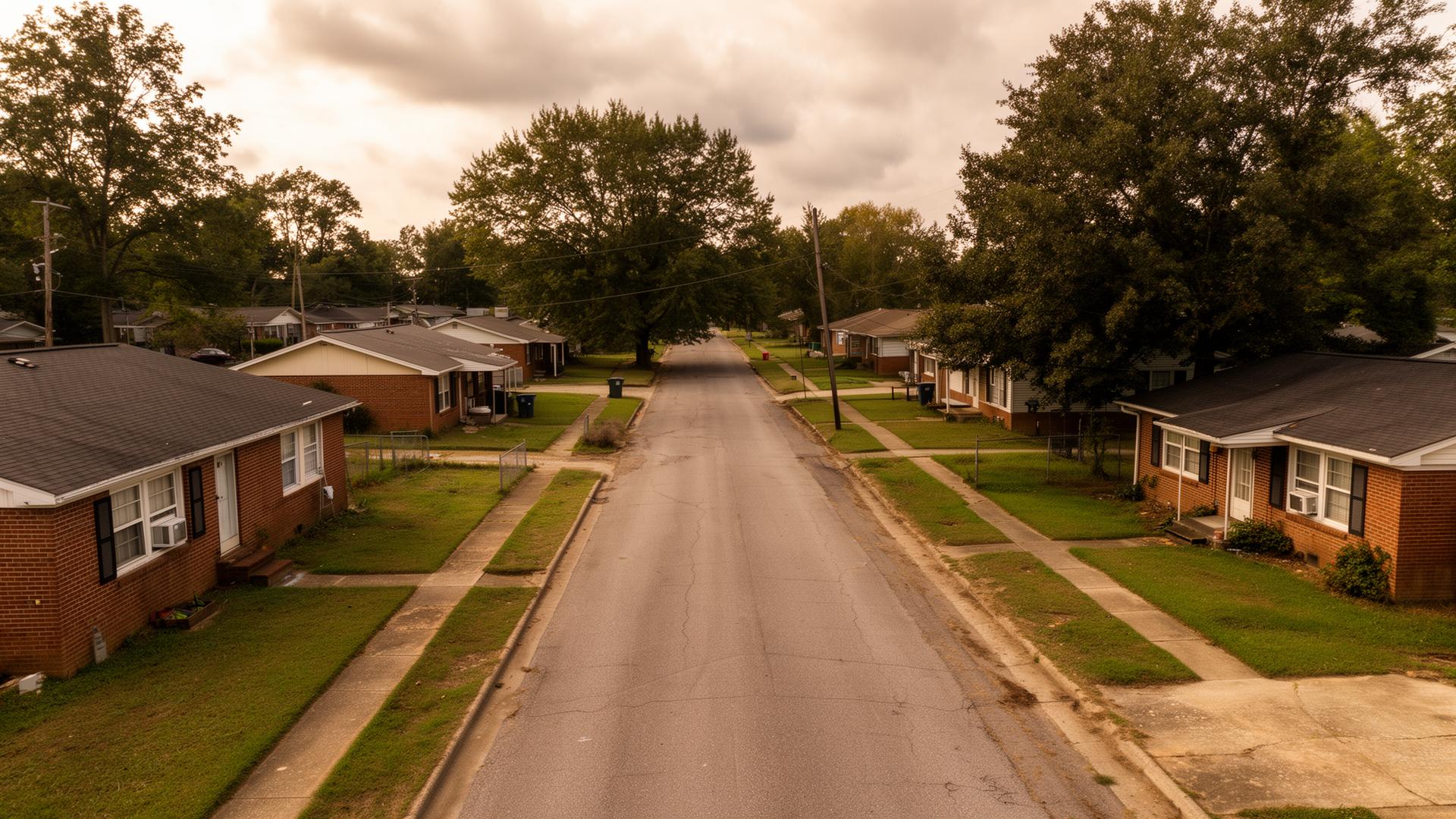 Birmingham Alabama residential neighborhood